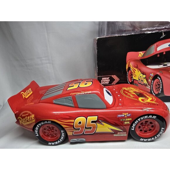 Lightning McQueen CD VROOMBOX CARS 3 Disney Pixar NEW/OPEN BOX ITEM Rare - Picture 6 of 13